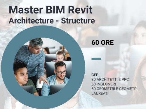 MASTER BIM REVIT Architecture-Structure edizione 21 - Modalità mista Presenza su BARI o FAD Sincrona - CFP Architetti-Ingegneri-Geometri
